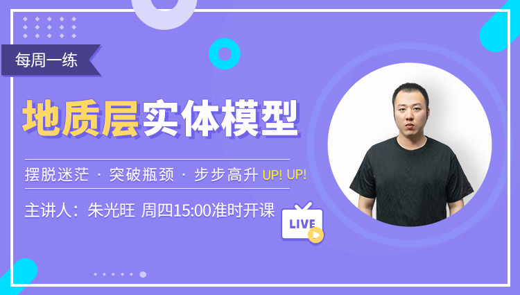 每周一练丨NO.110 地质层实体模型