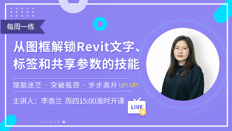 每周一练第53期：从图框解锁Revit文字、标签和共享参数的技能
