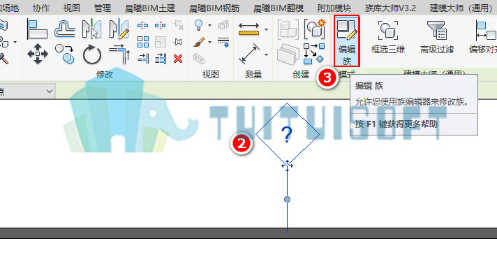 腿腿教学网-Revit教程 | 施工图应用之-如何制作墙标记族