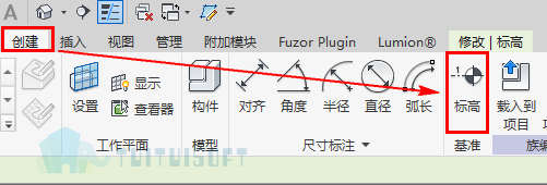 腿腿教学网-Revit教程 | （知识篇）Revit概念体量创建标高平面