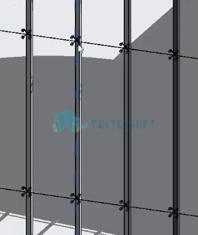 腿腿教学网-Revit教程 | Revit创建幕墙固定钢结构连接件教程