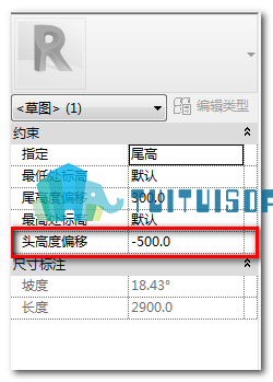 腿腿教学网-Revit教程 | Revit创建斜楼板的方法（一）