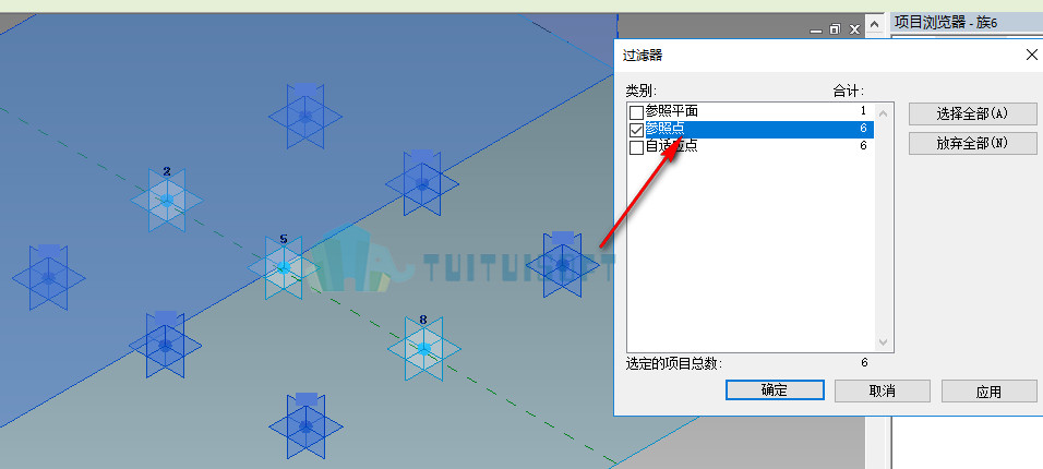 腿腿教学网-Revit教程| Revit中使用自适应创建瓦片族