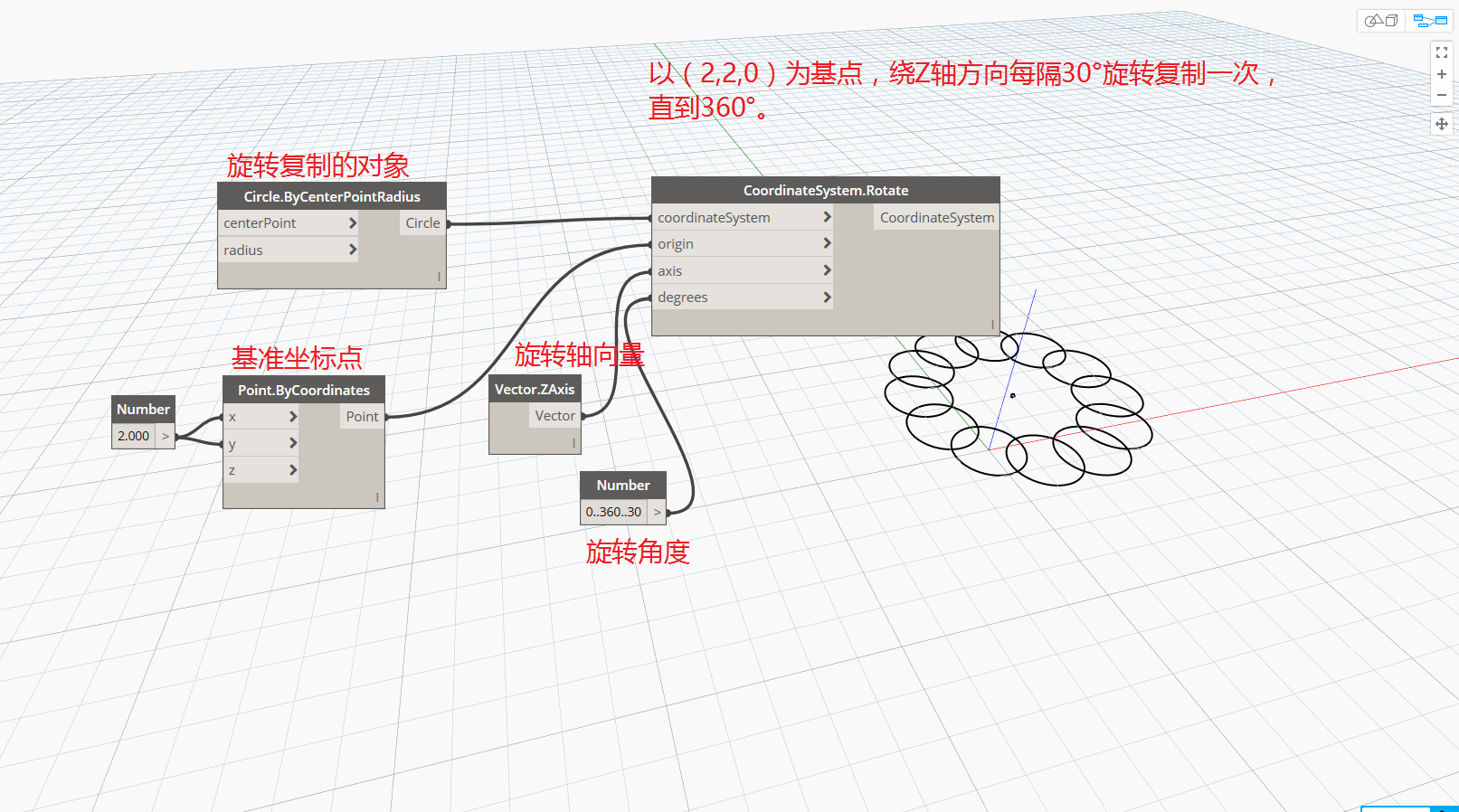 腿腿教学网-Dynamo教程 | Dynamo基础入门常用几何形体的创建与编辑（二）