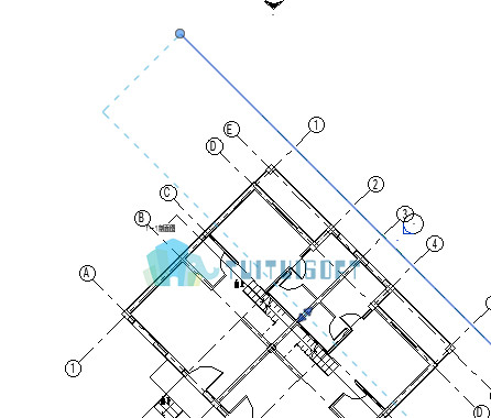 腿腿教学网-Revit中生成立面图技巧