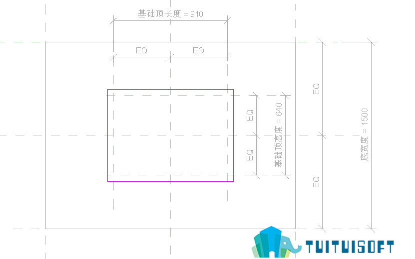 腿腿教学网-revit锥形基础族的创建