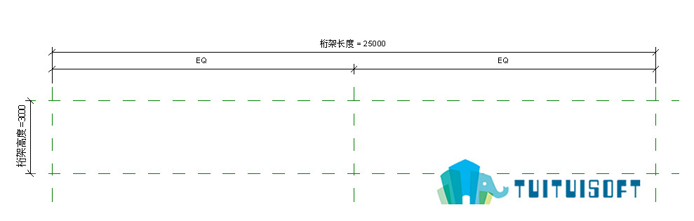 腿腿教学网-revit公制结构桁架族样板