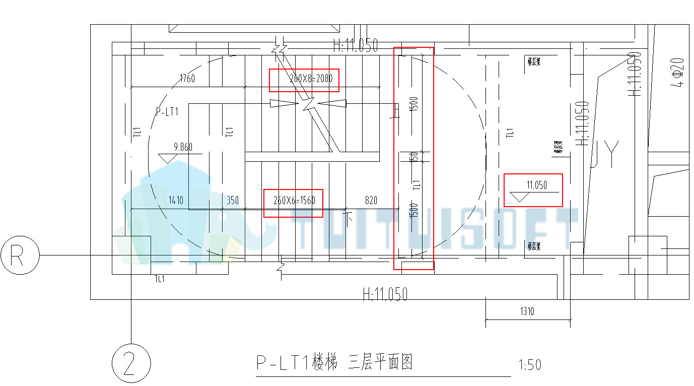 腿腿教学网-Revit楼梯案例分析上-楼梯设计规范