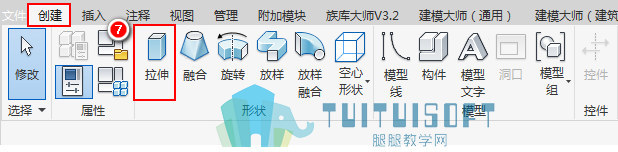 腿腿教学网-Revit中如何参变圆的半径？