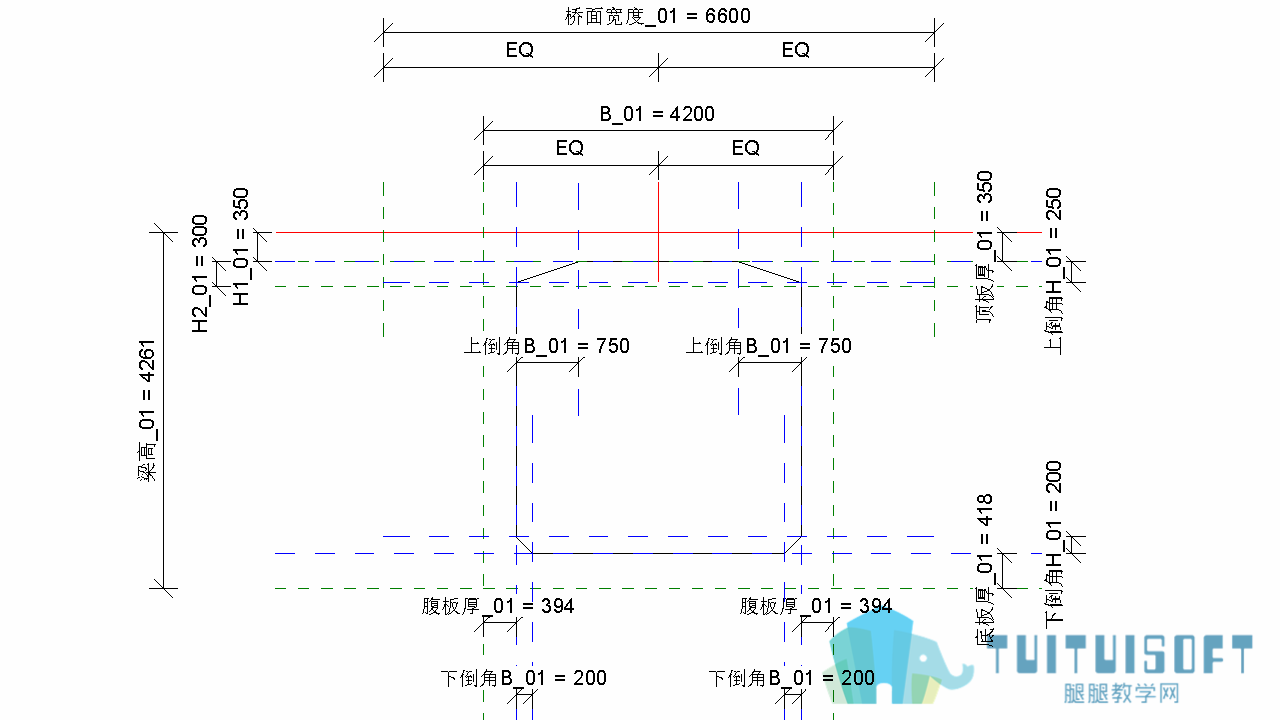 0801_Revit箱梁轮廓族参数化过程.png
