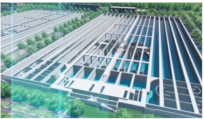 腿腿教学网-BIM市政水利项目实训：北湖污水处理厂工程BIM技术应用汇报