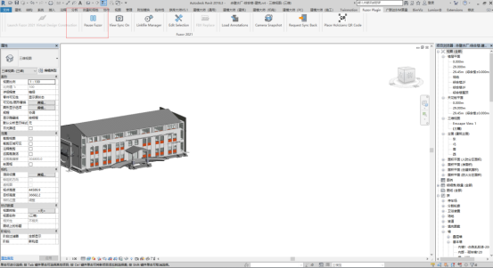 腿腿教学网-Fuzor怎么同步Revit？Fuzor与Revit的双向实时同步