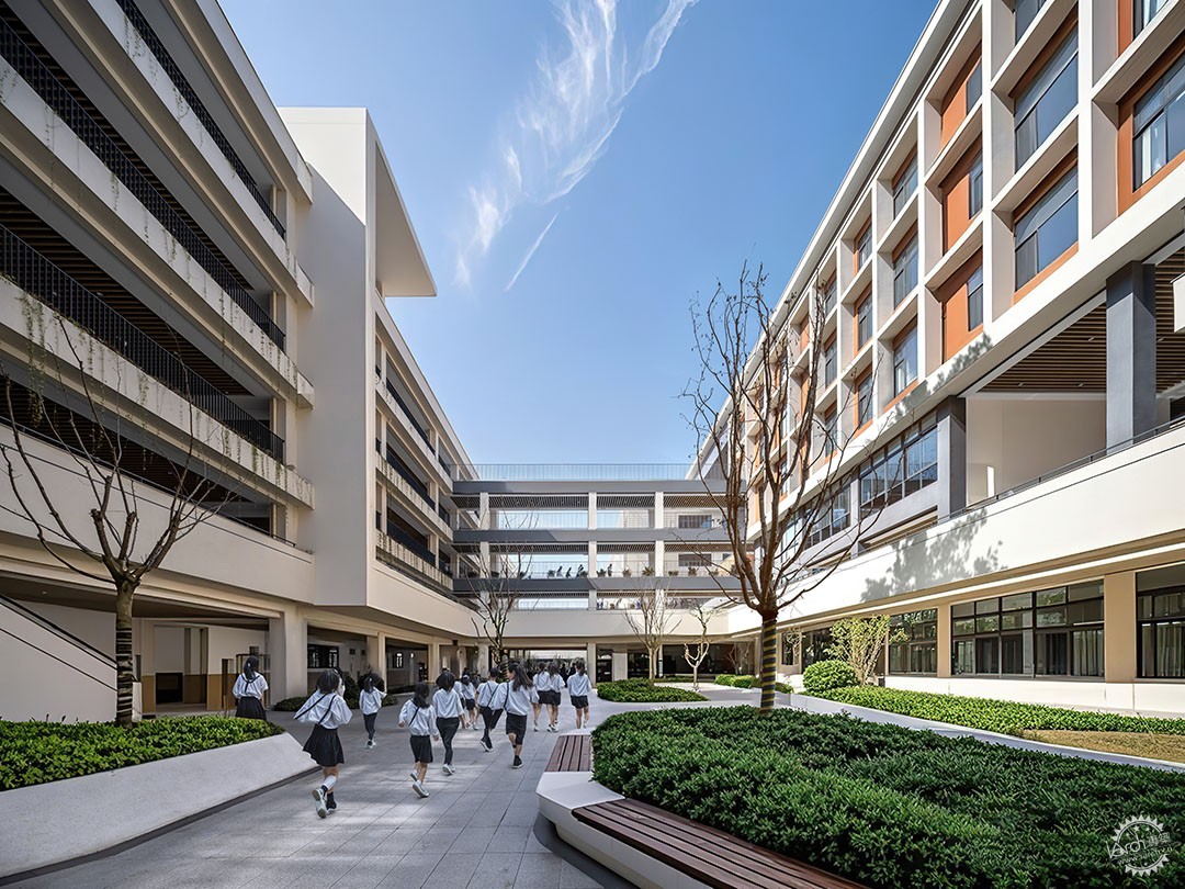 杭州市临平实验中学 / 一方建筑第33张图片