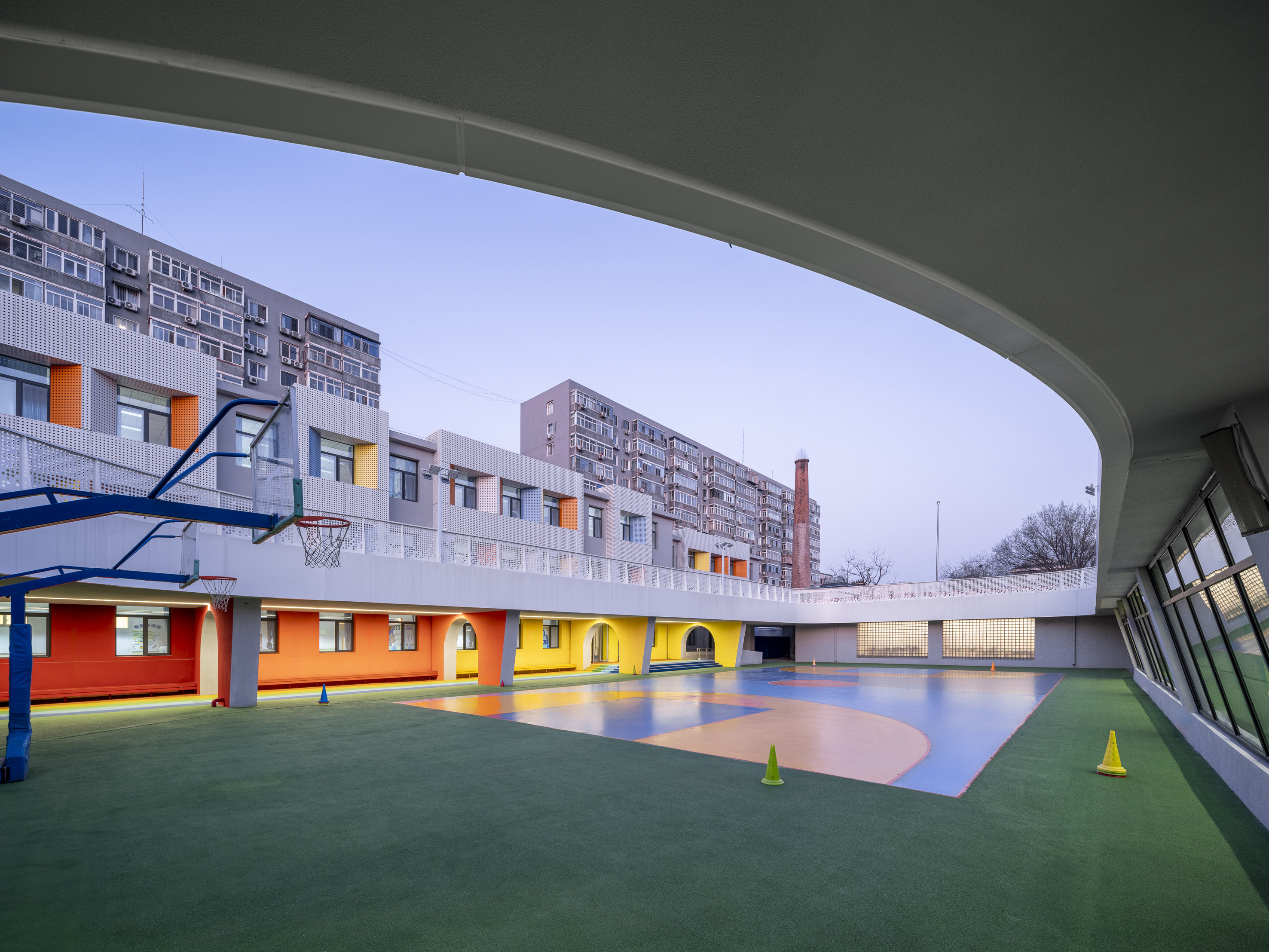 BIM建筑|都市实践新作：北京新世纪实验小学改造