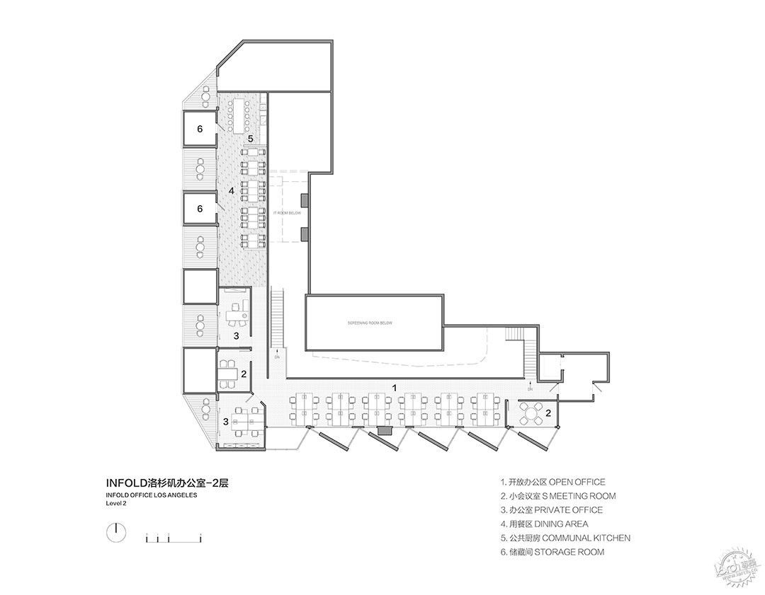 层叠引入的空间——INFOLD洛杉矶办公空间第25张图片