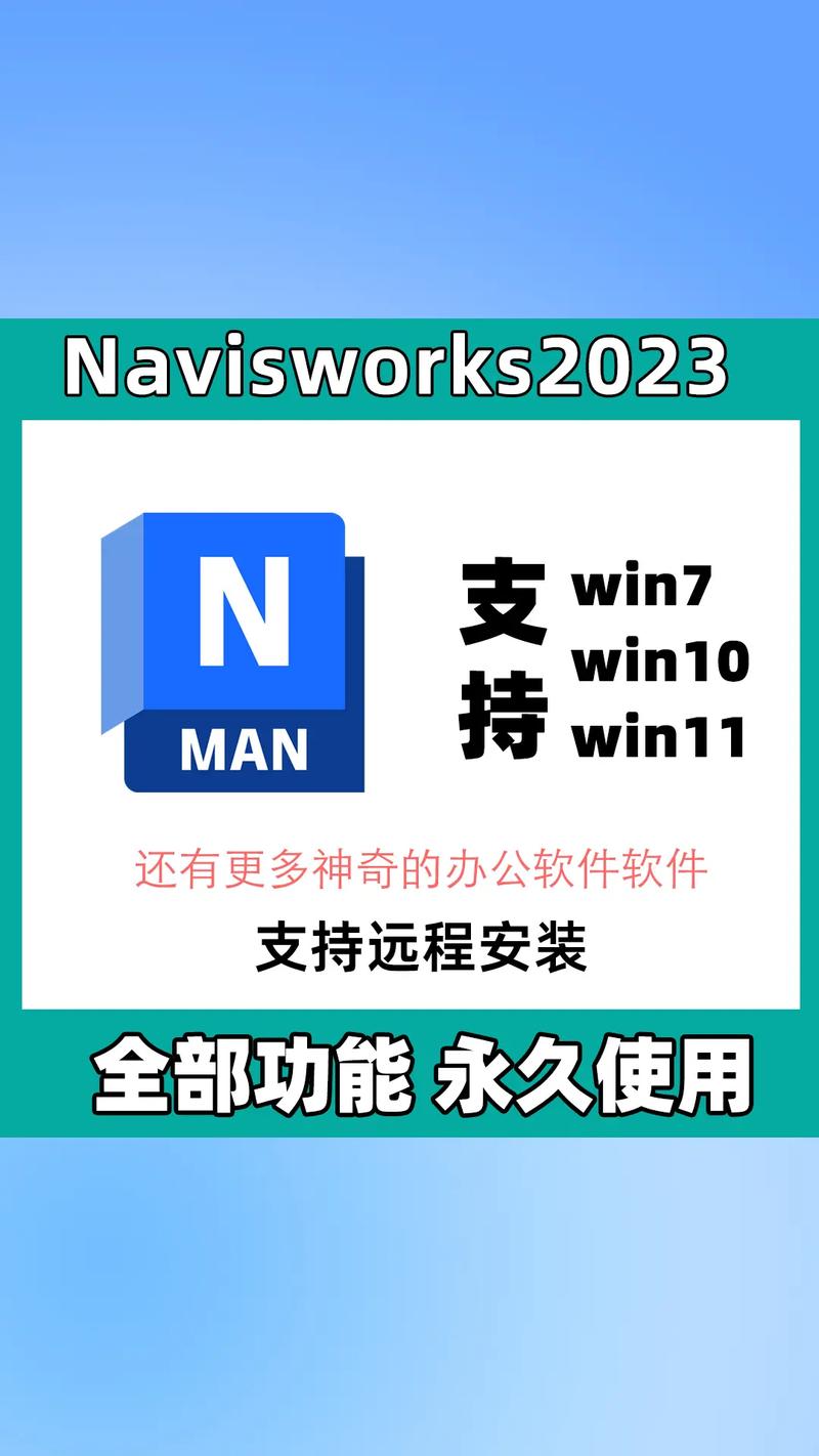 Navisworks2023中文破解版，附带安装破解教程亲测可用！ - 腿腿教学网