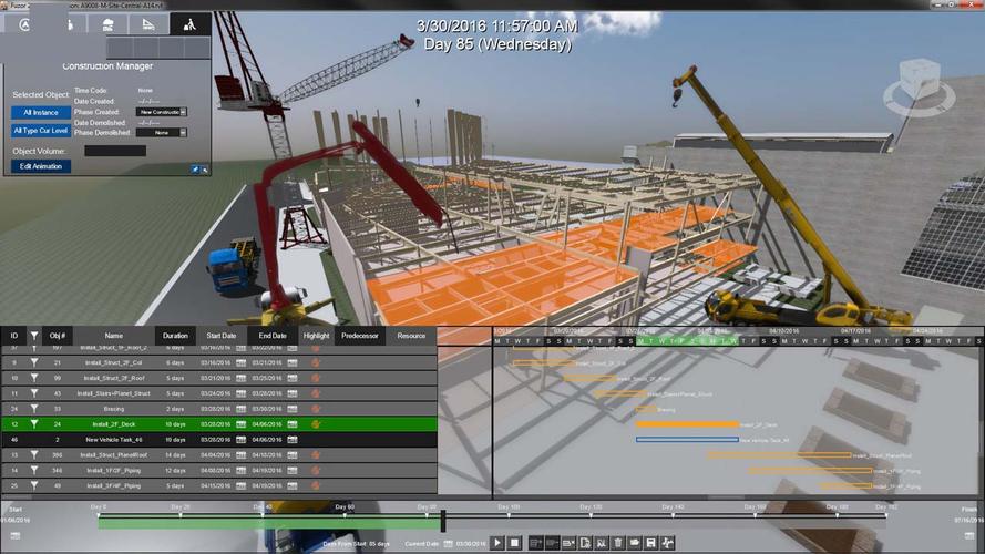 对fuzor施工模拟动画制作的感想 - BIM,Reivt中文网
