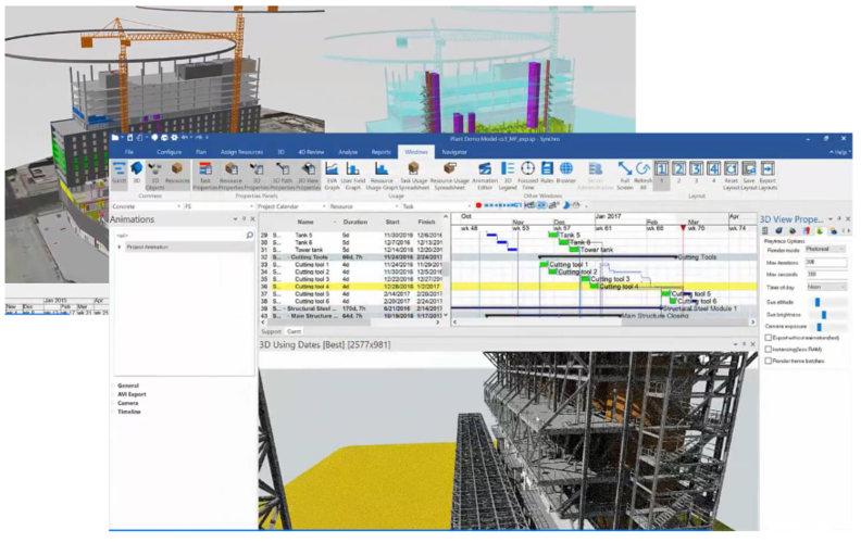BIM5D教程 | BIM5D施工模拟动画的优势