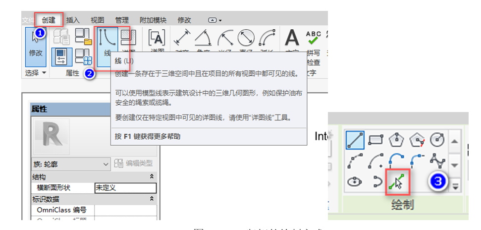 腿腿教学网-BIM图文教程-小别墅案例实践之2.10幕墙的绘制