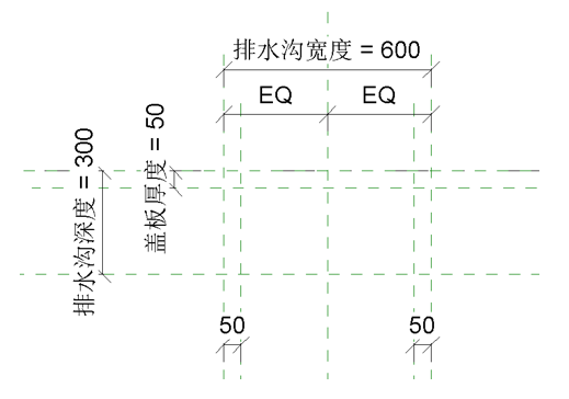 腿腿教学网-BIM等级考试二级建筑教程 | 2.6 基于线的公制常规模型族实例——排水沟