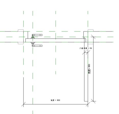 腿腿教学网-BIM等级考试二级建筑教程 |2.10 普通门族实例——平面表达