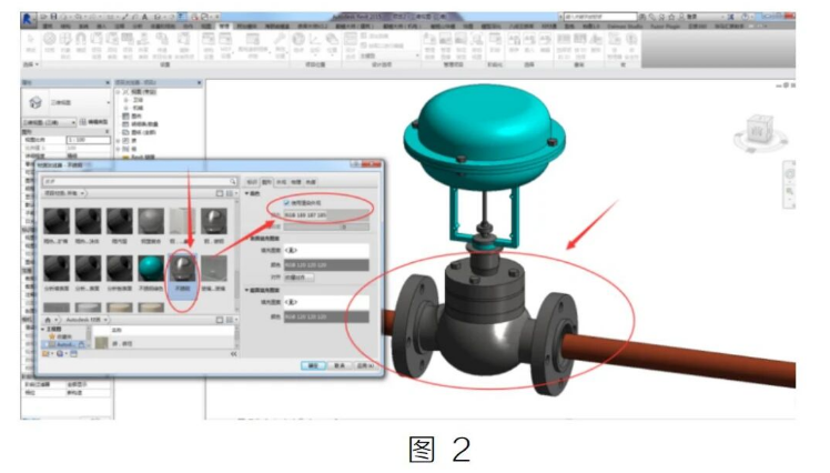 腿腿教学网-Revit族中预设材质载入项后不显示解决方法的图文教程（文/WFC）